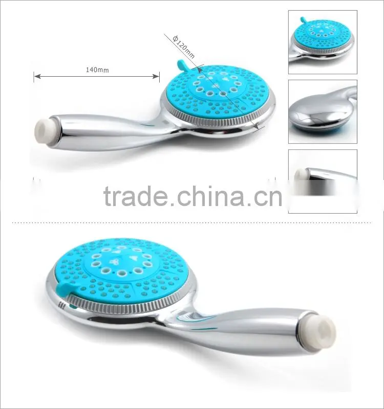 New Multifunction Plating High-density Supercharged hand shower head