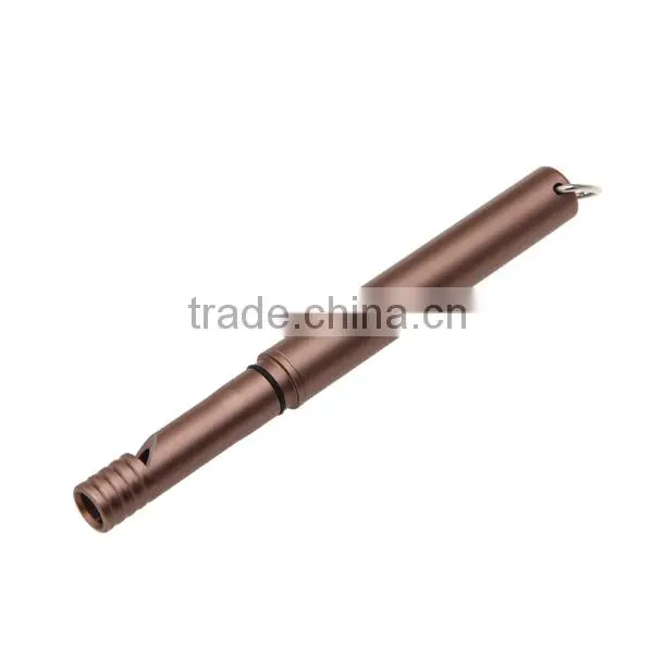 Aluminium alloy multifunctional whistle and ball pen