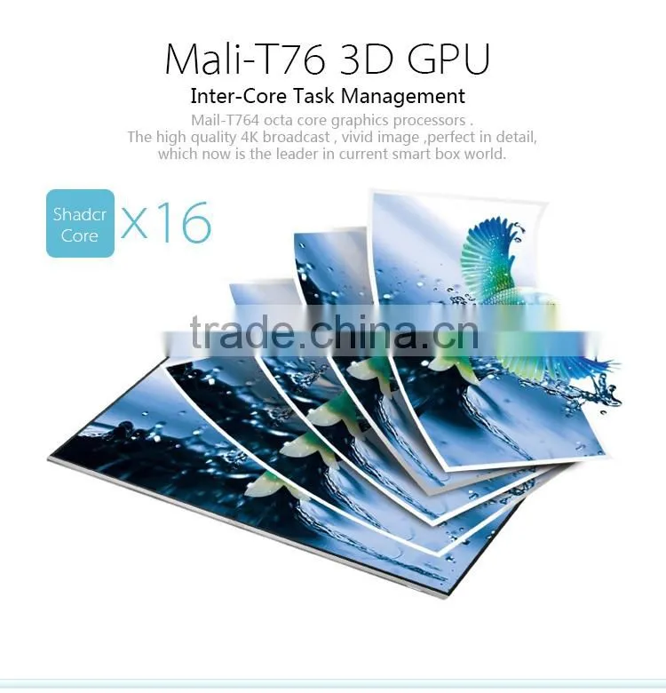 Quad core RK3288 28nm A17 Mali-T7 3D 2GB/8GB BT4.0 2.4GHz/5.0GHz Wifi Full HD 4Kx2K rk3288 tv box Model B368