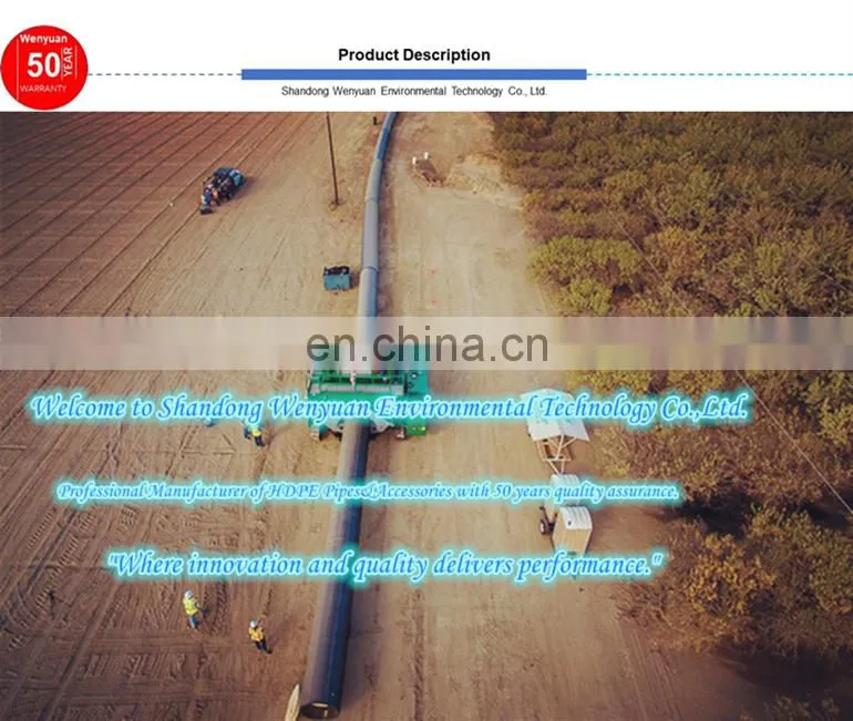 PN4-20 Plastic Dredging Pipe with Floats for Sale HDPE Pipe