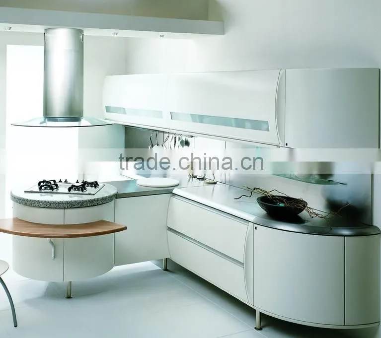 High gloss PVC kitchen cabinets for sale-aluminum profile for kitchen cabinet