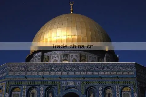 Fiberglass reinforced roof mosque dome