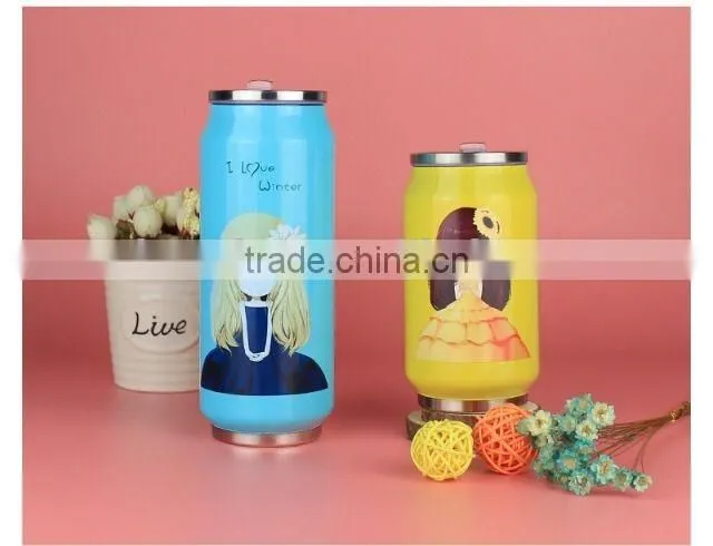 double wall stainless steel beverage can