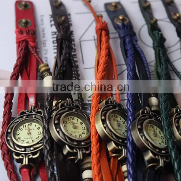 2015 Hot Selling New Style Lady Watch Vintage Watches Bracelet