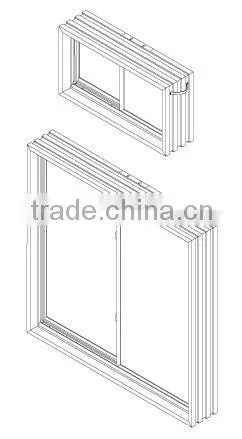 Vinyl Foundation Window