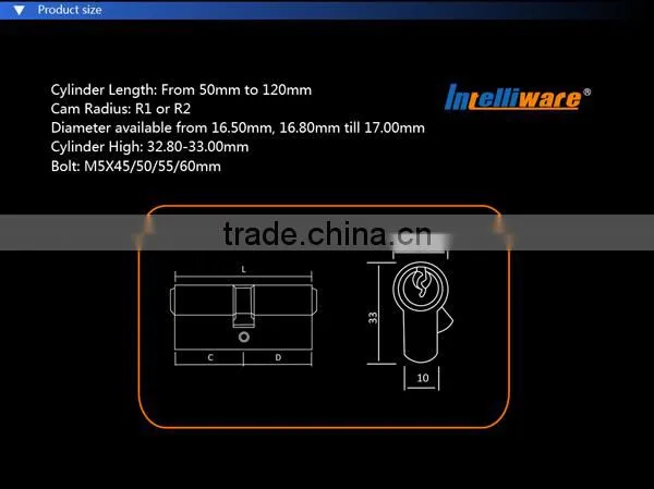 Euro Standard Safe Lock Cylinder