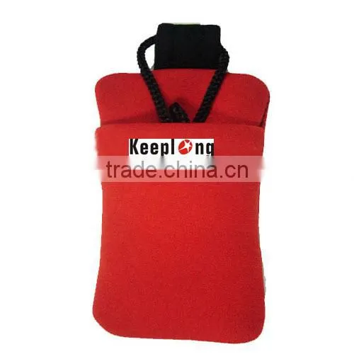 pouch case for iphone, mobile phone bag neorene waterproof bag, wrist mobile phone case