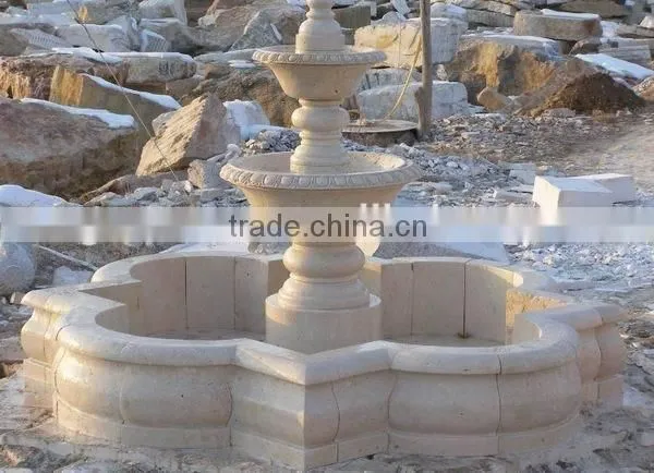 Ornaments Outdoor Stone Garden Water Fountain