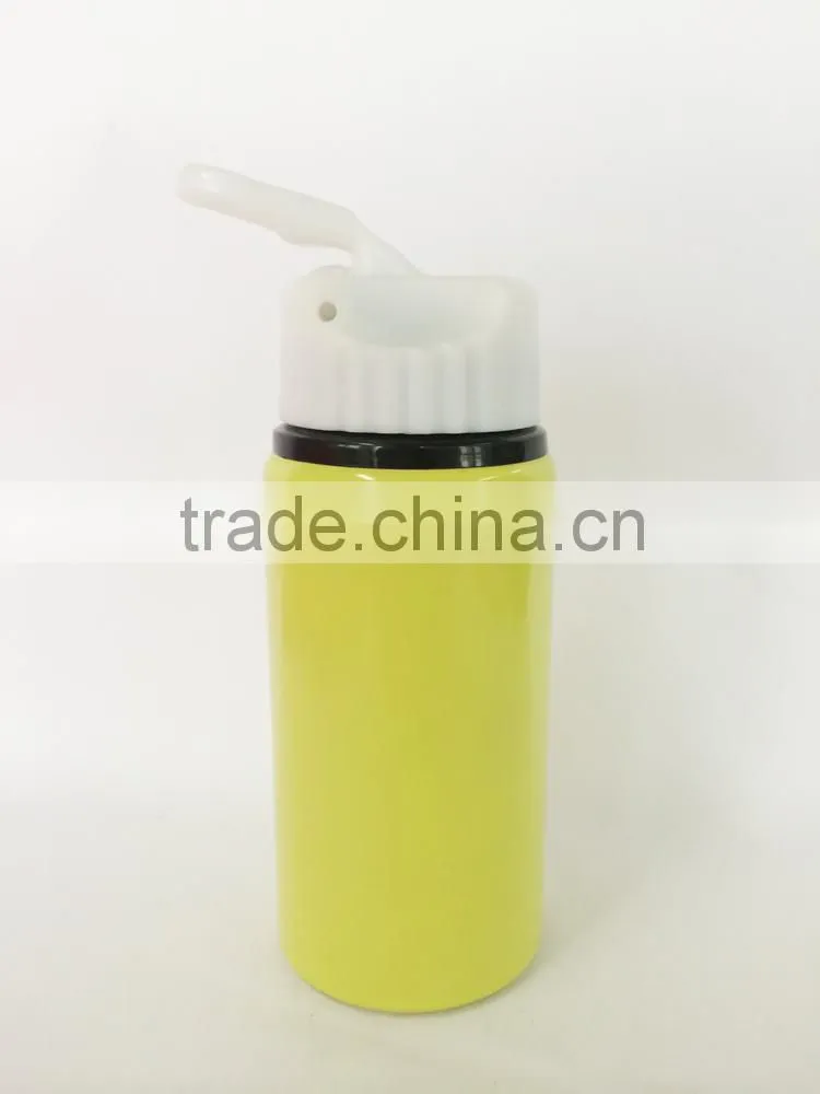 Personalized Custom Cheerleading Aluminum Silver Sport Water Bottle