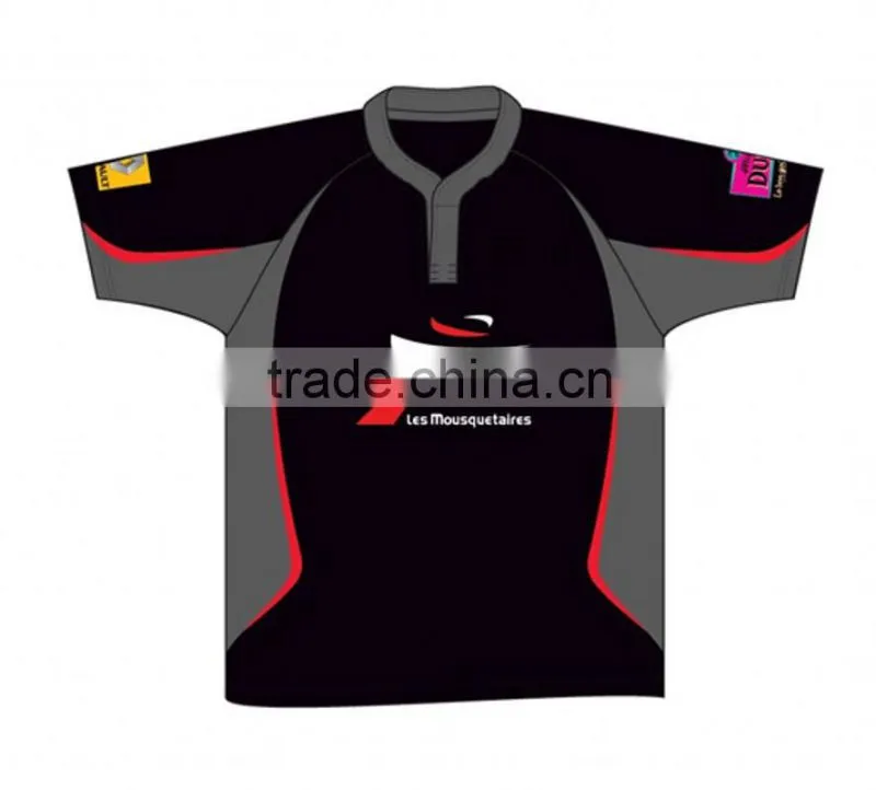 High quality custom made youth rugby shirts