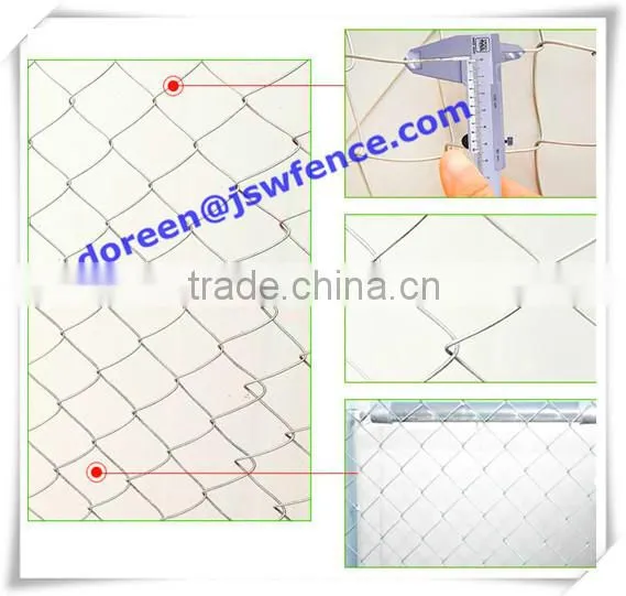Hot dipped galvanized detention facility fencing