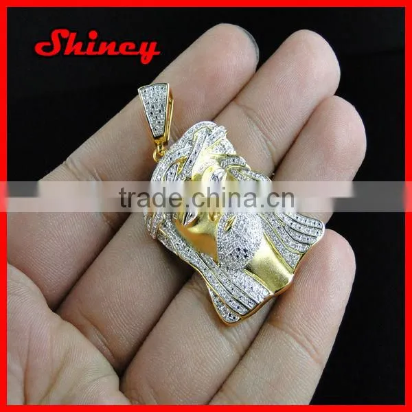 2016 new arrived factory direct selling bling bling paved cz gold necklace designs in 10 grams