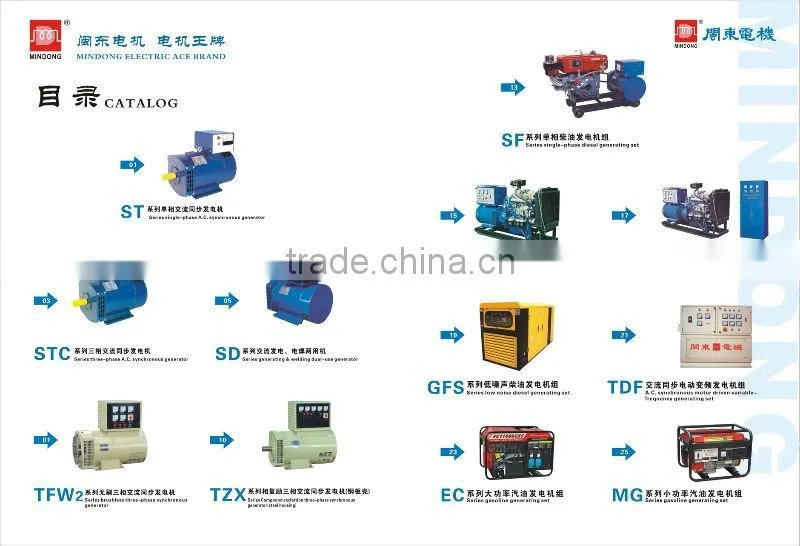 ST Series single-phase A.Csynchronous generator