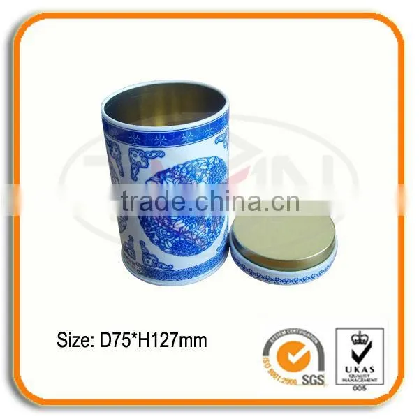 Chinese Style Tin Box for Tea Storage
