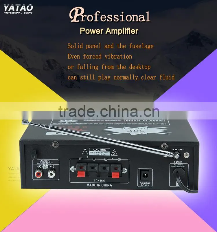 amplifier optic YT-329A /remote control mp3 player