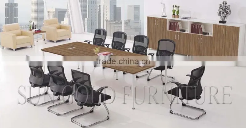 Large Wooden Melamine Conference table for Office, Banquet (SZ-MT064)