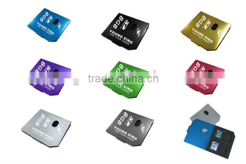 aluminum printing cover sim card box
