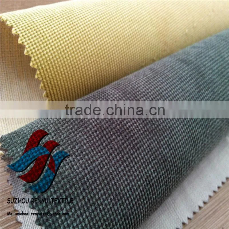 Jiangsu Factory Poly/Nylon TWO TONE Corduroy sofa fabric