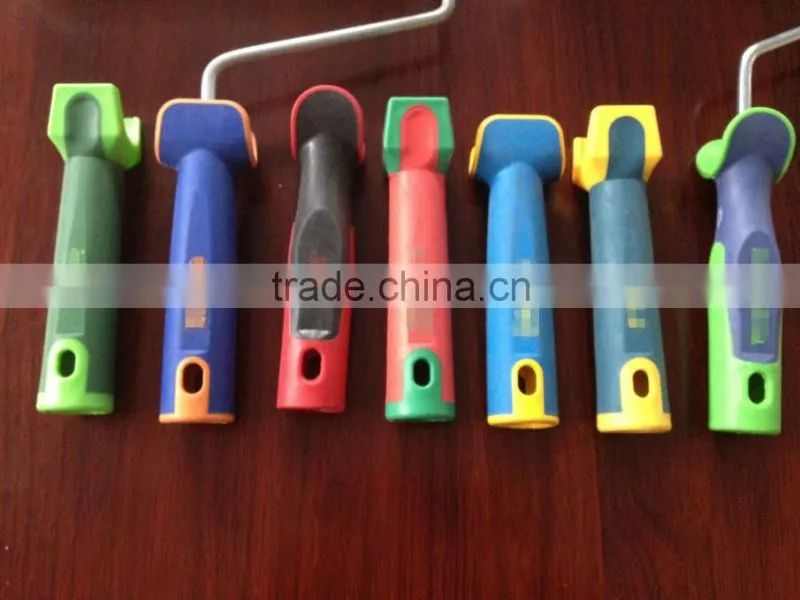 European style clip system paint roller patterned-white microfiber paint roller
