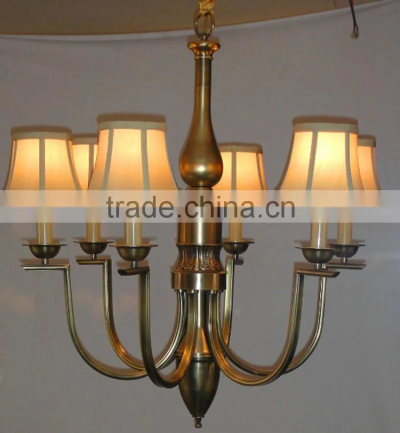 2014 new brass pendant lamp simple for dining room