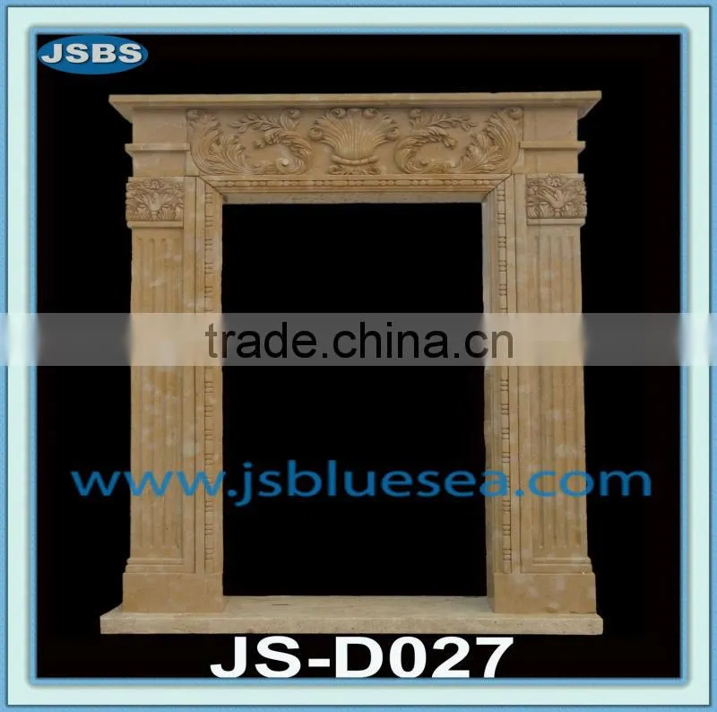 design cheap decorative main marble door