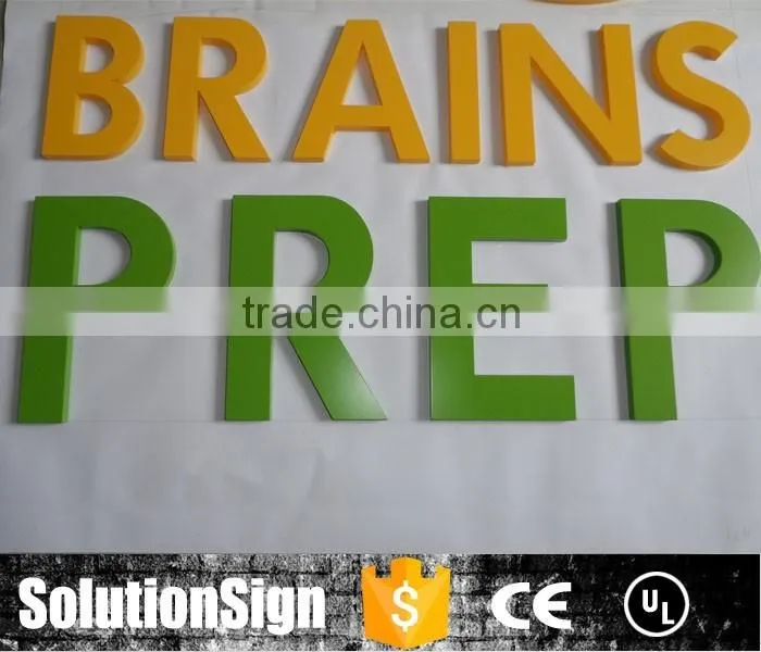 top quality acrylic Plexiglass sign letter