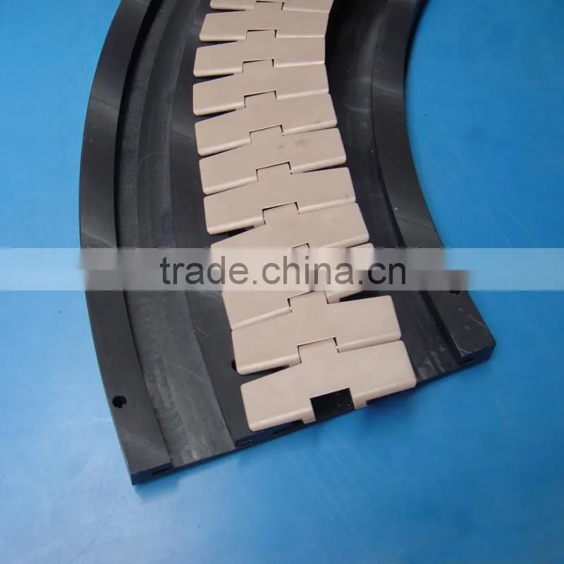 Food grade Plastic polyamide Nylon HDPE Polyethylene delrin POM sushi conveyor chain factory