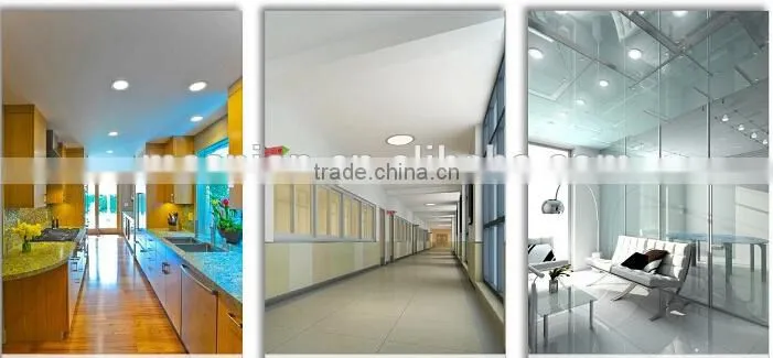 24W and round Recessed LED panel light