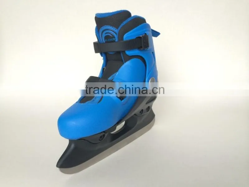 Hot selling high quality PU ice hockey skates shoes made in china factory