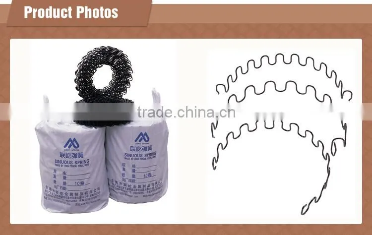Customized flat s-shape spring