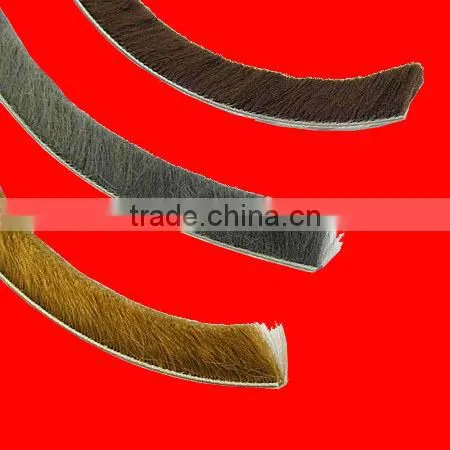 9*5mm Wool Pile Weather Strip for Seal Door Window