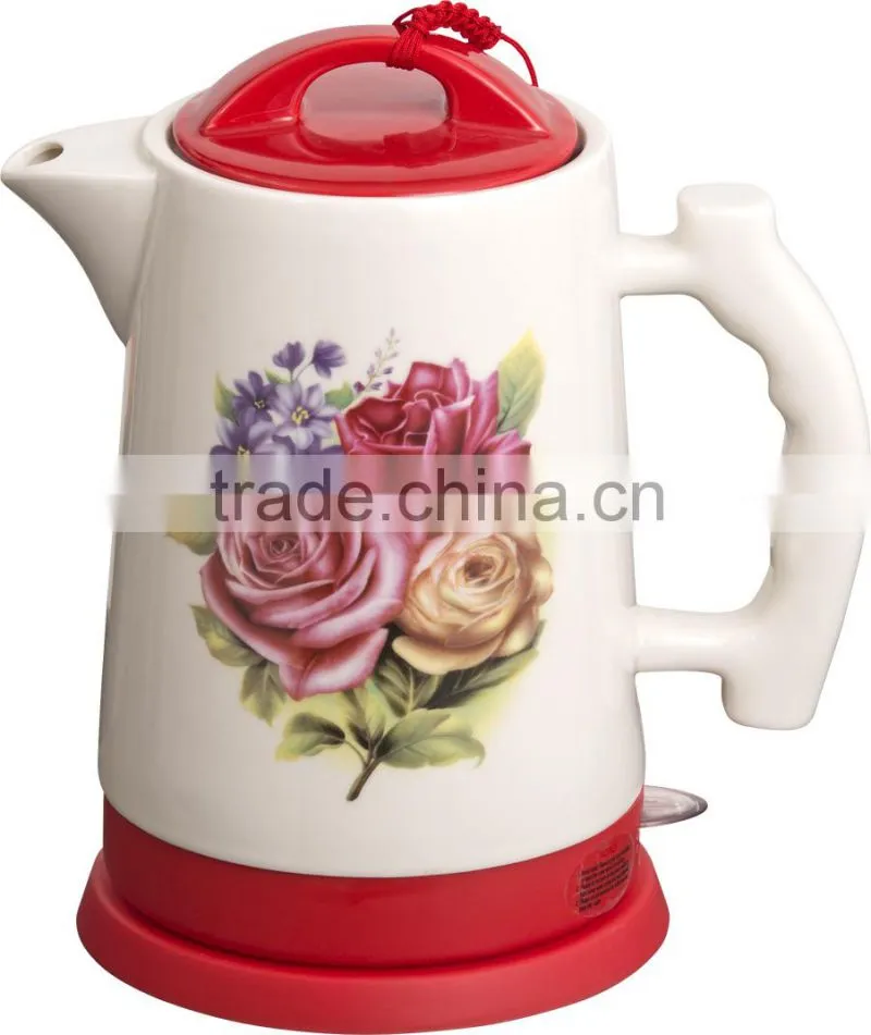 large capacity Russian market cheap ceramic electric water kettle