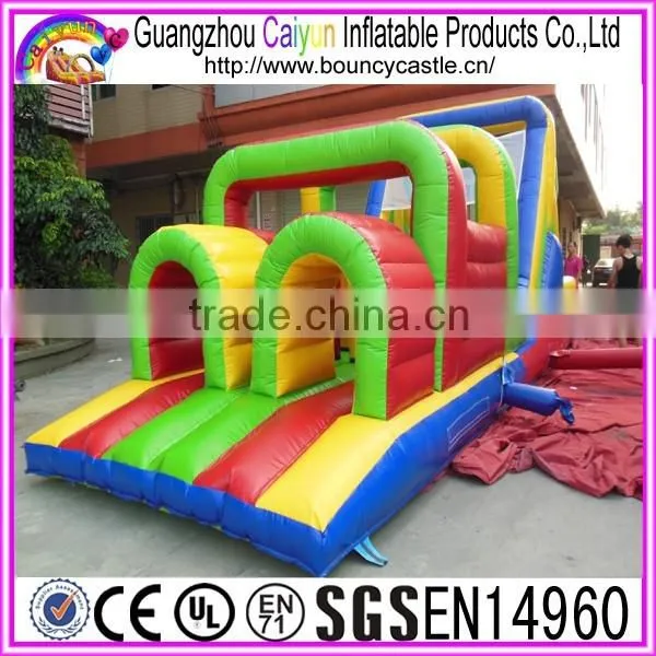 2016 Newest commercial inflatable obstacle courses for adults and kids