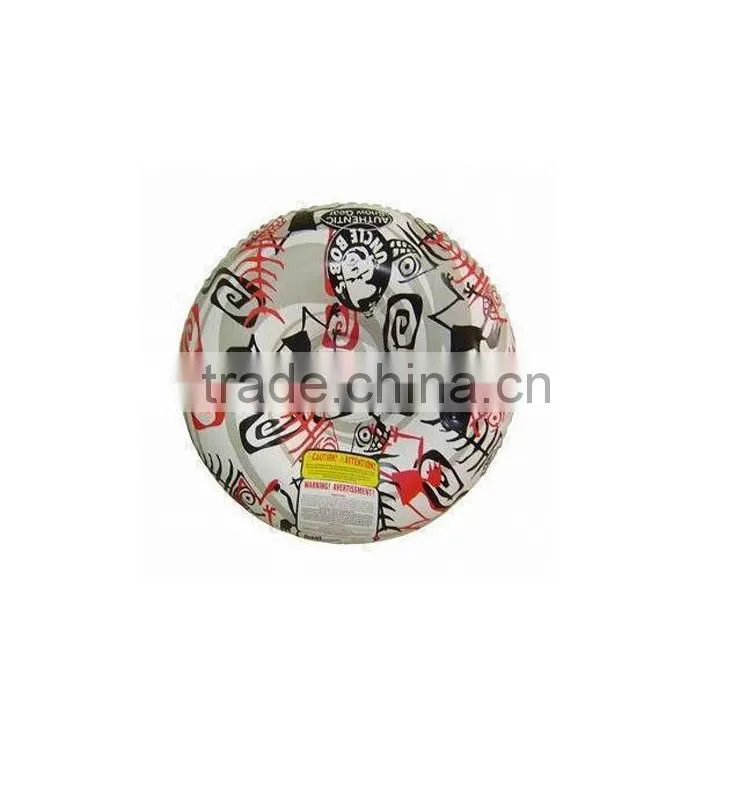 Custom design pvc inflatable towable snow tube