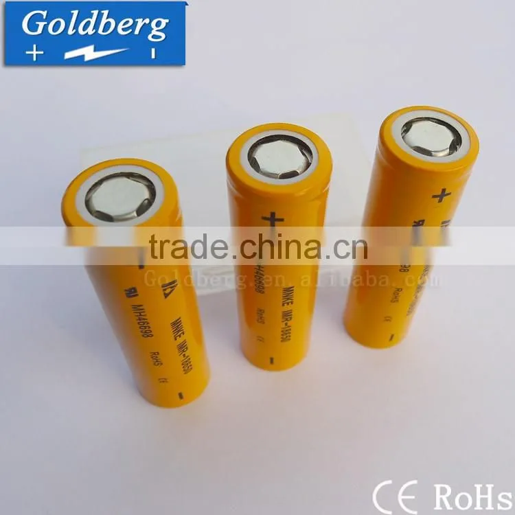 Wholesale full capacity for MNKE 18650 battery mnke imr 18650 1600mah rechargeable battery for kids bike