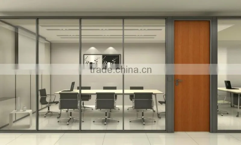 shower glass partition/glass toilet partition