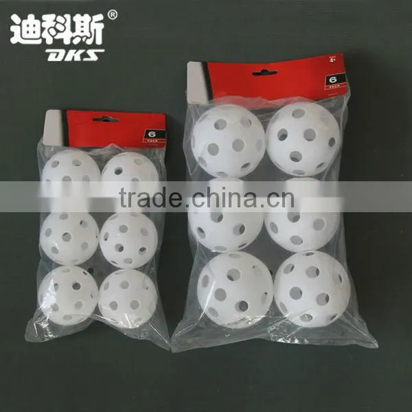 eco-friendly hollow ball,promotional plastic baseball