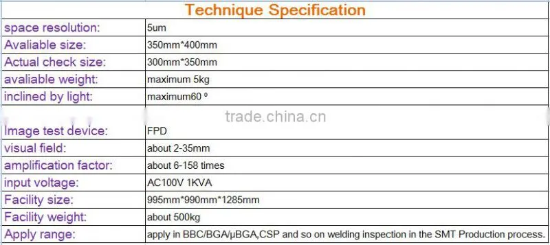 Hot Sell multifunction X-ray Machine with low price