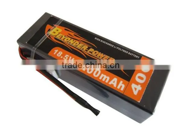 Competitive price hard case RC battery pack 290mah 3.7v lithium battery 40C, remote control RC battery OEM size made in China