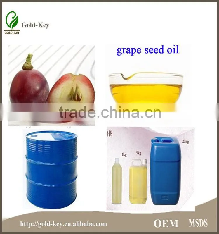Best Quality Pure and Fresh Grape Seed Oi with Bulk Supply
