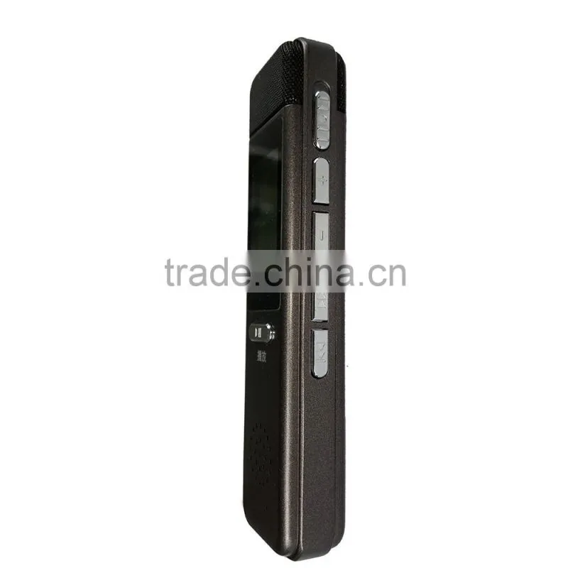 Black OLED 480maH Micro Hidden Digital Voice Recorder Pen Model Q7