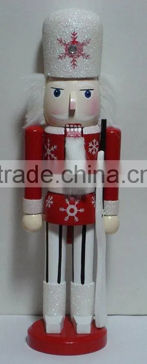 wooden soldier nutcracker , christmas Santa Gift