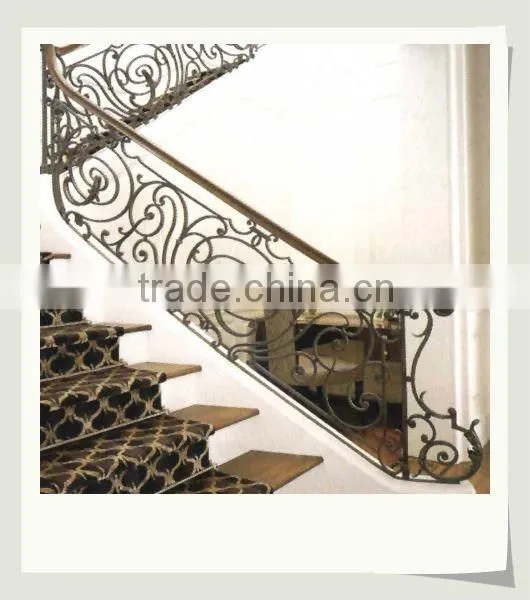 Top-selling hand forged modern metal outdoor stairs