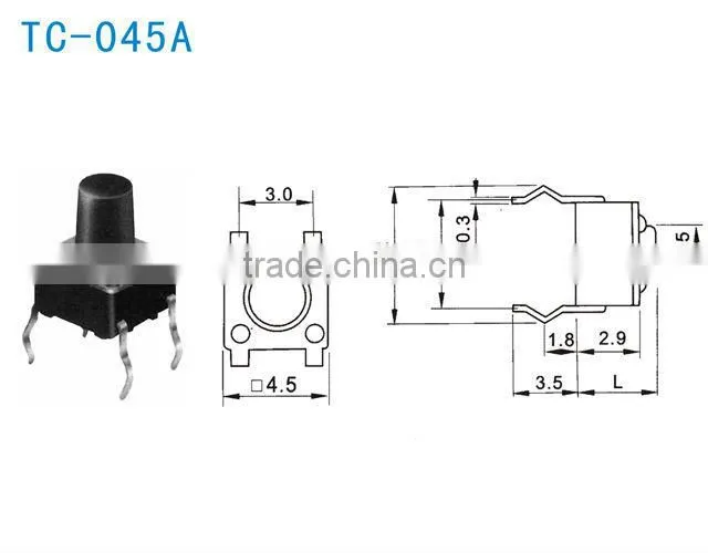 smd tact switch contact switch t85