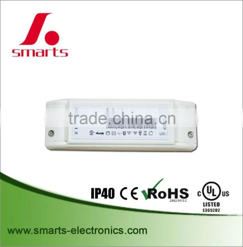 CE UL 12V 6w led constant voltage bulbs triac dimmable led driver
