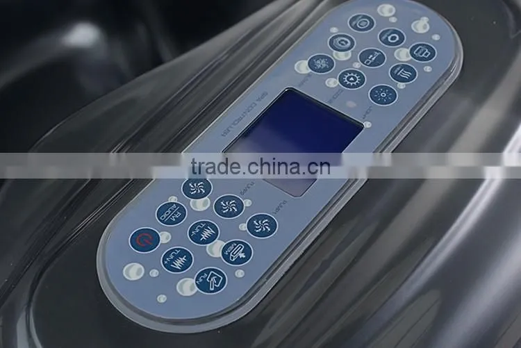 on sale high quality acrylic glass massage clear bathtub