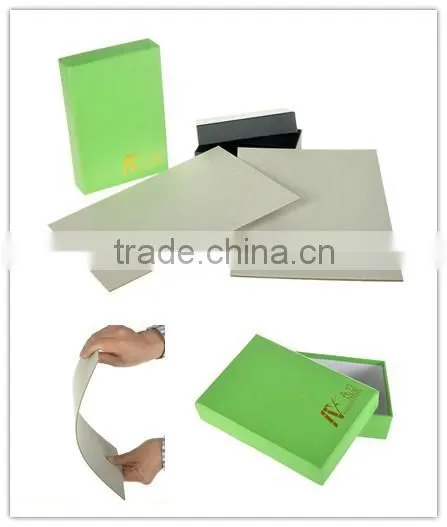 Dongguan paper SGS certificated recycled 1550gsm grey paper board