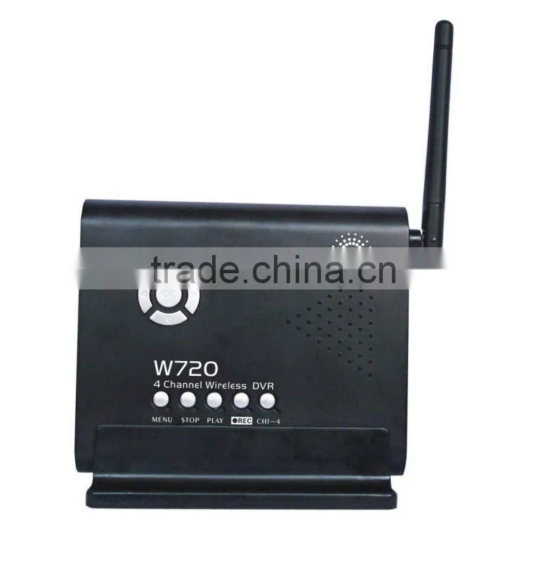 4ch digital wireless home security dvr system, W720