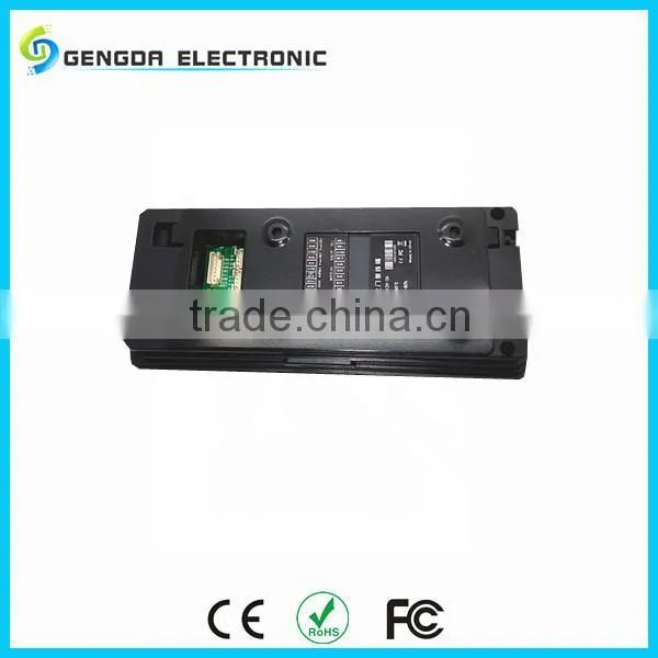 RS485 TCP/IP Output Attendance Time Card Recorder with Fingerprint and Multi-language LCD Display