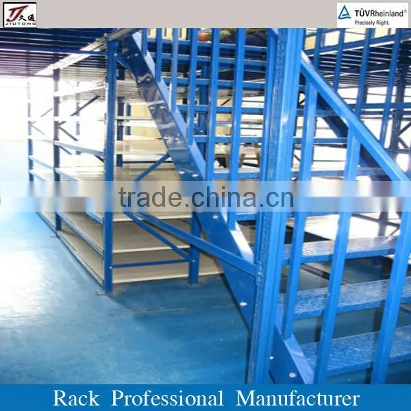 Two or Three Level Steel Mezzanine Rack for Warehouse
